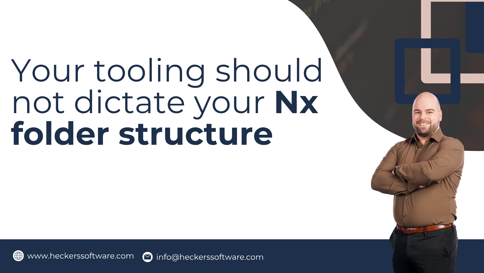 Your tooling should not dictate your folder structure