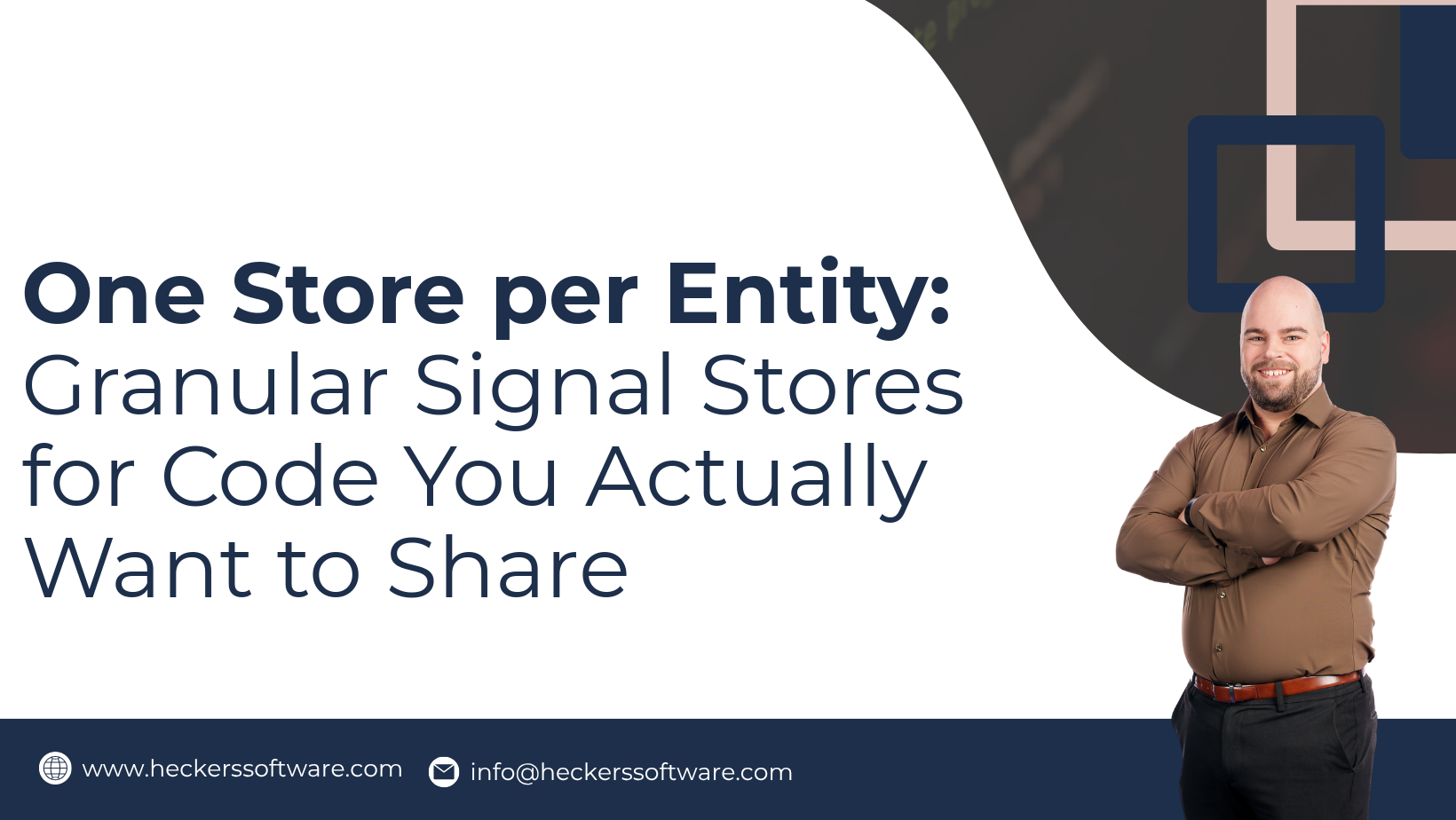 One Store per Entity: Granular Signal Stores for Code You Actually Want to Share